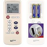 McQuay - Telecomando Aria Condizionata Compatibile McQuay - Supporto Velcro + Batterie Incluse - Consegna in 24-48 Ore