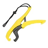 Alomejor Pinza di Pesca Galleggiante per Pesca Pinze per Pesci Pinze in ABS con Pin Regolabile(L-Yellow)