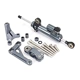Ammortizzatore di Sterzo per Moto per H&Onda CB 1000 R CB 1000R Cb1000r CB1000R 2018-2023 CNC Ammortizzatori di Sterzo Moto Stabilizzare Ammortizzatore Staffa Kit di Montaggio(Set 7)