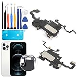 RongZy per iPhone 12 PRO Max Cicalino della Suoneria di Ricambio per iPhone 12 PRO Max Altoparlante Anteriore Sensore Cavo Flessibile con Strumenti