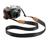 XFSRG Tracolla Macchina Fotografica Elegante e Resistente per Fotocamera Accessori Fotografia di Alta Qualità per Professionisti e Amatori (Nero)