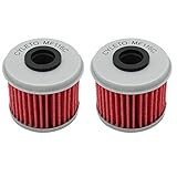 Cyleto Filtro Olio per Honda CRF450R CRF 450 Crf 450R 2002-2016 R CRF450 x Crf 450 x 2005 2006 2007 2008 2009 2012 2013 2014 2015 2016