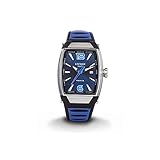 Orologio Locman tremila 0552a02s-00blsksb Al quarzo (batteria) Acciaio Quandrante Blu Cinturino Silicone