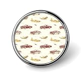 Spilla smaltata vintage con stampa di aeroplano, per zaino, cappotto, cappello, borse, distintivi, divertenti e unici, per donne e uomini, accessori alla moda