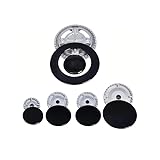 Kit Ricambi Cucina a Gas 10 Pezzi | 5 Bruciatori + 5 Piattelli Compatibili con modelli, Nardi, Ariston, Indeset,Hotpoint Altri Modelli| |Accessori Fornelli Alta Qualità"