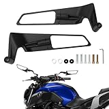 Specchietti Retrovisori Moto Manubrio Universali e Regolabili, Specchietti Laterali Moto per Z650 Z900 Z1000 Duke 390 790 1290 X-Max 250 300 MT-07 MT-09 MT-10 CB 650R 1000R