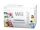 Bundle Wii Family Edition: console da gioco Wii + Wii Sports + Wii Party + Controller Nunchuk + Wii Motion Plus – Bianco