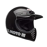 Bell Casco Moto-3 Classic, Nero, Taglia M