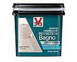 V33 SMALTO RINNOVARE PERFECTION BAGNO Grigio Tortora Satinato 0,75 L