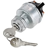 Interruttore di accensione del Trattore,Sostituzione Interruttore di accensione con Chiave | Cilindro del Blocchetto di accensione Funzione Forte Compatibile con i Modelli universali