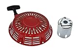 21,5 cm Avviatore a corda + campanello di avviamento compatibile con Honda Motor GX610 GX620 18-20 CV