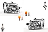 Johns Fari adatti per Fiat Panda 169 08/2009- + Lampade. Imposta a sinistra a destra