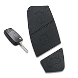 Lage Tasti di Ricambio per Chiave compatibili con Fiat Grande Punto, Panda, Doblò, Ducato, Bravo, Idea, Lancia Ypsilon, Musa, Croma - Tastierino Gommino Pad 3 Pulsanti in Gomma Silicone (1 pezzo)