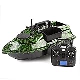 500M GPS Wireless Fishing Bait Boat Barca da Pesca alla Carpa Motoscafo RC Barca 3 Tramogge LCD GPS Ecoscandagli con Sensore Sonar, Fishing Bait Boat, -8521 (Colore : GPS Boat)