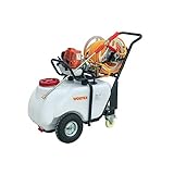 La zappa Carriola per irrorazione con motopompa "C50-T2" capacità di 50 litri