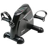 Ultrasport Mini Bike, trainer braccia e gambe, home trainer, trainer per il movimento, display LCD con funzione computer, ideale per rafforzare i muscoli di braccia e gambe, max. peso utente 100 kg