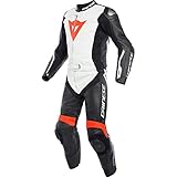 TUTA DAINESE AVRO D-AIR DIVISIBILE (50 - BLACK-WHITE-FLUO RED)