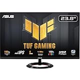 ASUS TUF Gaming VG249Q3R Monitor 23,8", Full HD IPS (1920x1080), 1 ms (GTG), 180Hz, Tecnologia Extreme Low Motion Blur, FreeSync, 100% sRGB, Nero