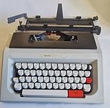 Macchina da scrivere Vintage Olivetti Lettera 42, rivista e lasciata Buon funzionamento.