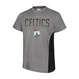Ultra Game Short Sleeve NBA Active Tee Shirt da Uomo, Carbone Heather