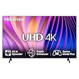 Hisense TV 55" 4K Ultra HD 55E63NT, Smart TV VIDAA U7, Dolby Vision, HDR 10+, DTS Virtual:X, Game Mode Plus, Alexa Built-in, VIDAA Voice, Tuner DVB-T2/S2 HEVC 10, lativù 4K