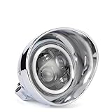 ESPYN Moto FARO FANALE Per Cafe Per Racer Per Applicazioni Per Shadow Per VTX 1300 1800 Per VT 600 750 Faro Anteriore Indicatore Direzione Da 5,75 Pollici(5.75 Style 6)