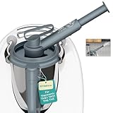 OTOmitra Deviatore di Vapore per Bimby accessori TM5 TM6 TM31, extra lungo, Deviatore di Vapore senza BPA, Deviatore di Vapore con spazzola, per Vorwerk TM-5 TM-6 TM-31