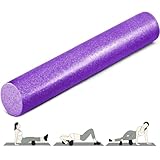 Yes4All Foam Roller - Rullo In Schiuma Ultra Leggero In EPP Ad Alta Densità Lungo 30/45/61/91 CM Per Schiena, Gambe, Allenamenti, Punti Trigger, Palestra, Pilates, Fitness, Yoga, Tessuti Profondi
