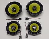 Kit altoparlanti + cavi per Peugeot 307 Anteriori e Posteriori dal 1999