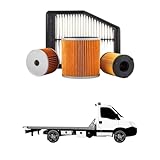 Kit 4 Filtri Tagliando compatibile con IVECO Daily IV Pianale Piatto/Telaio 60C15-60C15/P- 60C15D- 60C15D/P 107 kw Diesel 2006-2011
