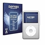 savvies (6 Pezzi Pellicola Protettiva per iPod classic Gen 5-7 Protezione Schermo Trasparente