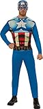 Rubie’s Costume Capitan America Opp Adulto (820955-XL)