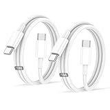 Cavo USB C to USB C,[2Pezzi-1M+1M] 60W Cavo USB Type C Ricarica Rapida Per IPhone 17/Air/Pro/Pro Max/16/15/Pro/Pro Max/Plus/Per Samsung Galaxy S25 S24 S23 S22,Per iPad Pro/Air/Mini/Per MacBook Air/Pro