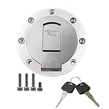Baceyong 1 tappo serbatoio carburante moto compatibile con Yamaha YZF R1 1998-1999 R6 1999-2000 600 750 XJR1200 XJR400 TDM850 TDM900 TRX850 FJ1200