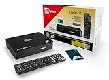 TELE System Decoder Satellitare TS9019HEVC, Smartcard tivùsat Classic Inclusa, Oltre 70 Canali HD Gratuiti, Aggiornamento Automatico Canali