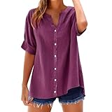 Nuoke Camicia Lino Donna, Blusa, Camicia Lino Donna, Top Elegante, Top, Blusa, Camicetta, Camicetta