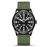 LN LENQIN Orologio Uomo Militare Campo Orologi Analogici Al Quarzo Per Uomo Orologi Polso Impermeabili Con Cinturino in Nylon Orologio Sportivo Tattico Militare Con Data