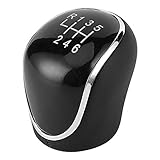 Miosugo Pomello del cambio a 6 marce, colore nero, per Ford Kuga I/II, C-MAX I/II, Focus Mk2/Mk3, Galaxy II/III, Grand C-MAX