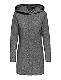 ONLY Coat ONLSEDONA Coat Dark Grey Melange l Dark Grey Melange L