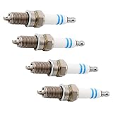 CORMAR KIT 4 CANDELE COMPATIBILE CON Panda 500 1.2 Gas Grande Punto EVO 1.4 Alfa Mito Bosch 0242135515