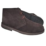 Primo Calzature Scarpe Uomo Eleganti, Polacchine in Vera Pelle, Stivaletto Beatles Invernale ed Estivo, Produzione Artigianale (Marrone, Sistema Taglie Calzature EU, Adulto, Uomo, Numero, Media, 43)