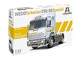 Italeri 3926 IVECO TURBOSTAR 190.48 SPECIAL, scala 1:24, plastic model kit, modello in plastica da montare, modellismo, camion, Multicolore, adulti unisex