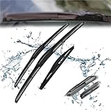 Kit spazzole tergicristallo Anteriori e Posteriori per Opel Agila B 2007 2008 2009 2010 2011 2012 2013 2014.