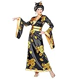 W WIDMANN MILANO Party Fashion - Costume da geisha, kimono, abito giapponese, costume di carnevale, carnevale