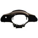one by Camamoto cod.77390150G carena coperchio copri manubrio copri sterzo contorno faro Cruscotto anteriore Nero compatibile con con aprilia scarabeo/scarabeo street restyling 50/100cc anno2001/2012