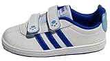 adidas NEO Court Animal Inf Scarpe Moda Sneakers Bianco Blu per Bambini