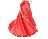 OrdinAry Gonna a Ruota Intera Costume di Danza del Ventre Swing Costume di Pancia Vestito da Ballo Abiti da Ballo per Donna Ballerino Professionista Abito Lungo in gonne di Chiffon