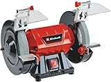 Einhell TC-BG 150 Smerigliatrice combinata da banco (tensione 220-240 V, potenza 150 W, giri min. 2980, mole Ø150 x ø32 x 16 mm, grana K36/K60)
