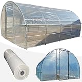 Serra orto giardino 3x10m ad arco tunnel in acciaio con telo film professionale