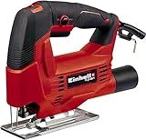 Einhell Seghetto alternativo TC-JS 60/1 (tensione 220-240 V, 400 W, oscillazioni al min. 1000-3000, max taglio legno 60 mm, plastica 10 mm, metallo 6 mm, cambio lama manuale)